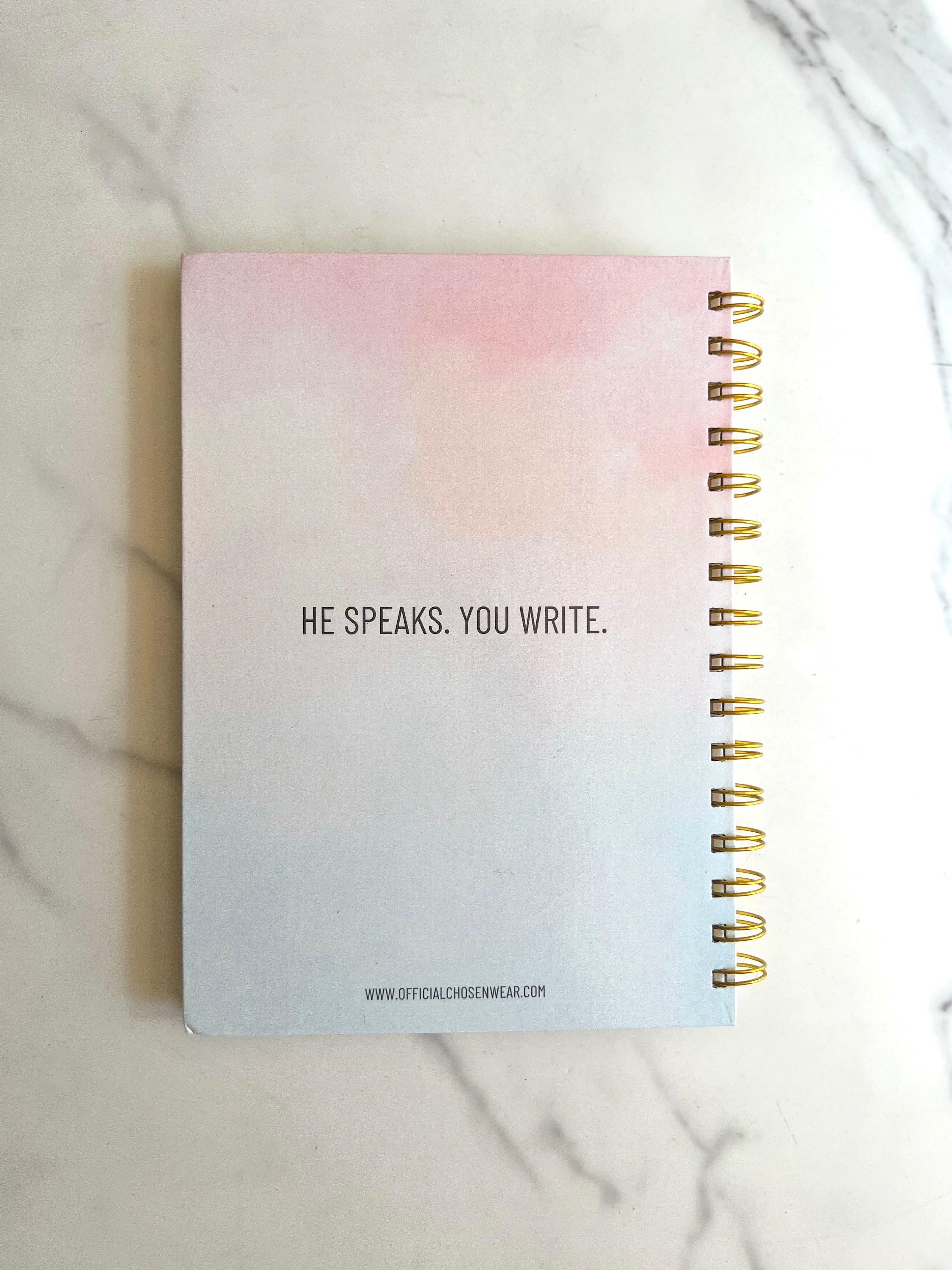 "Speak Lord" Journal