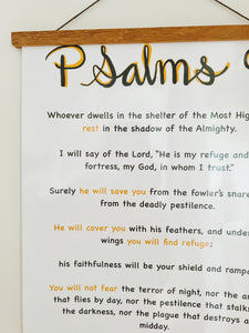 PSALM 91 Scroll