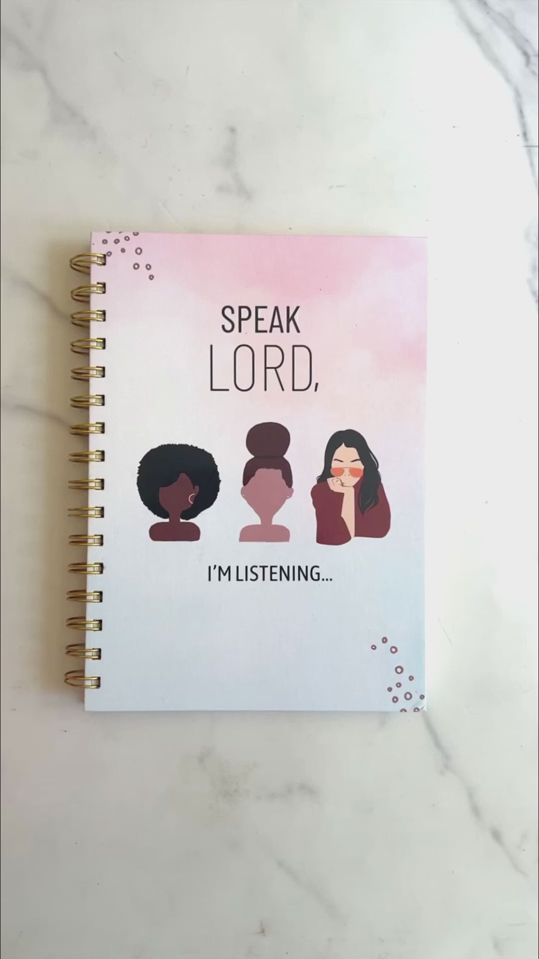 "Speak Lord" Journal