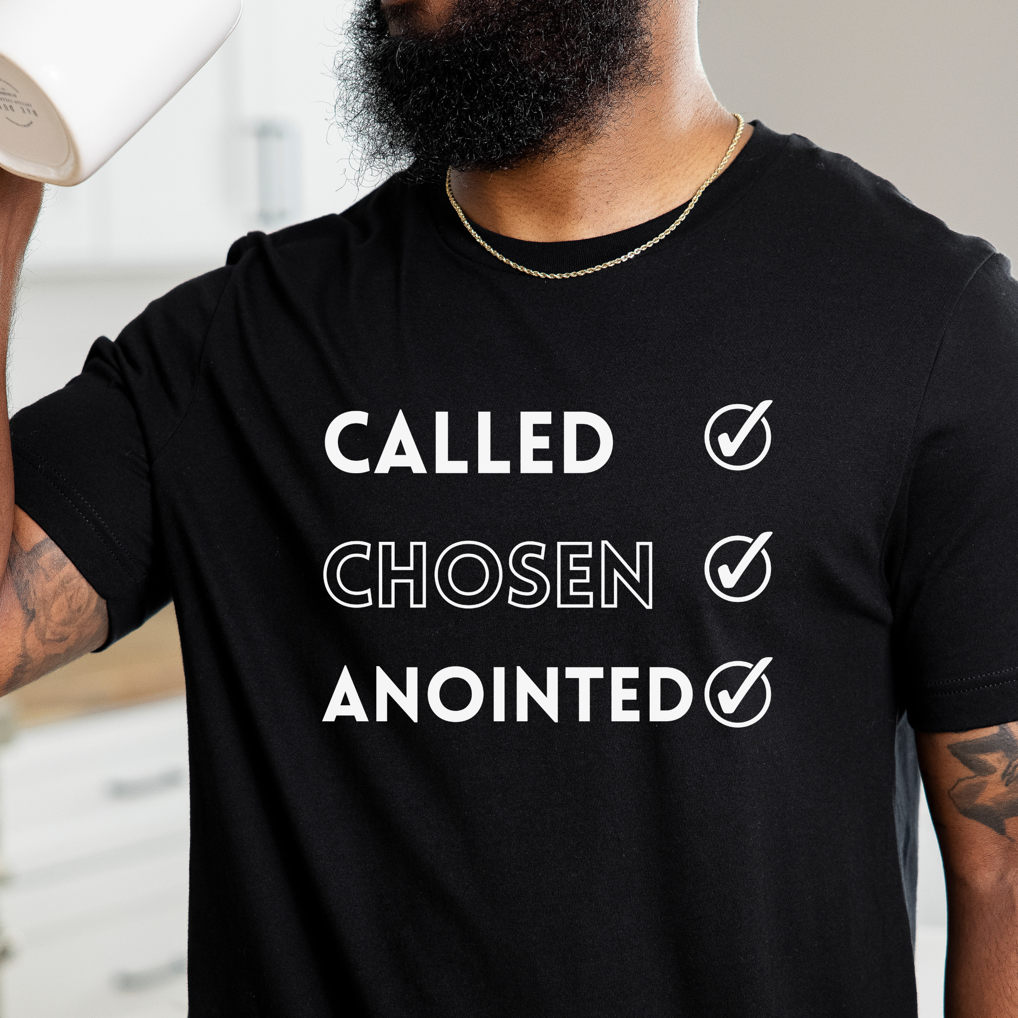 Called.Chosen.Anointed  (unisex, dark)